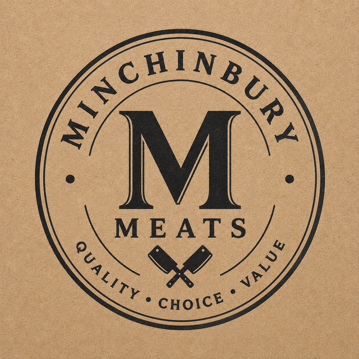 Minchinbury Meats circular M seal